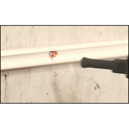 Kovová podložka pre nastreľovaciu techniku 