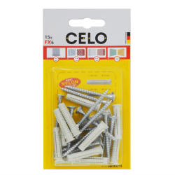 Univerzálna plastová hmoždinka 