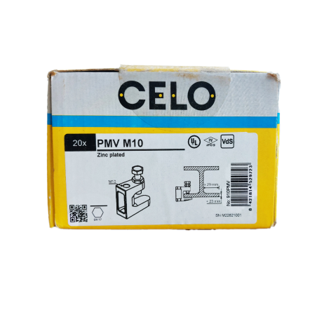 Univerzálna nosníková svorka na ťažké bremená - Nastaviteľná skru