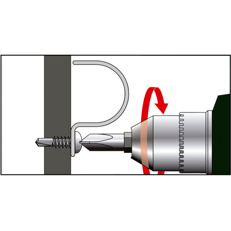 Samovrtná skrutka do plechu AGRP
