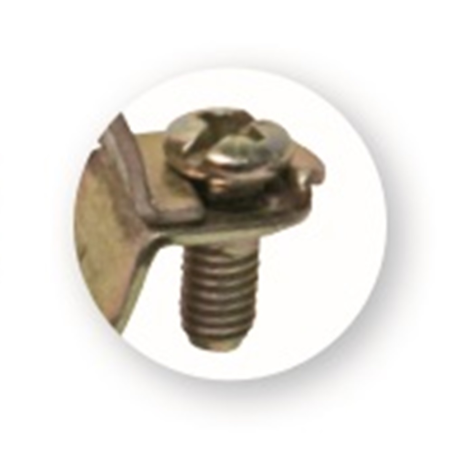 Protipožiarne kovové objímky L, so závitom M6, pozinkované