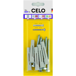 Viacúčelová plastová hmoždinka MZK