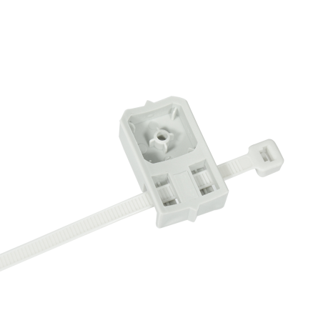 Plastová nastreľovacia príchytka pre viazacie pásky