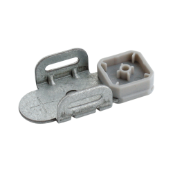 Kovová nastreľovacia príchytka pre viazacie pásky